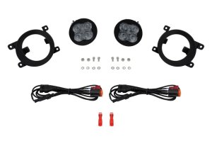 Toyota RAV4 Fog Light Kit - Diode Dynamics - SS3 LED Foxbeam - Selectable white and yellow - `13-`15